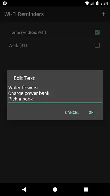 Screenshot 4 von Wi-Fi Reminders
