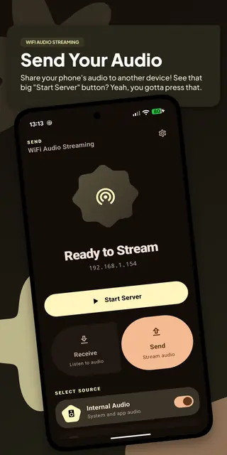 Screenshot 2 von WiFi Audio Streaming