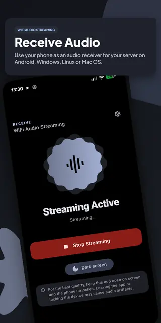 Screenshot 3 von WiFi Audio Streaming