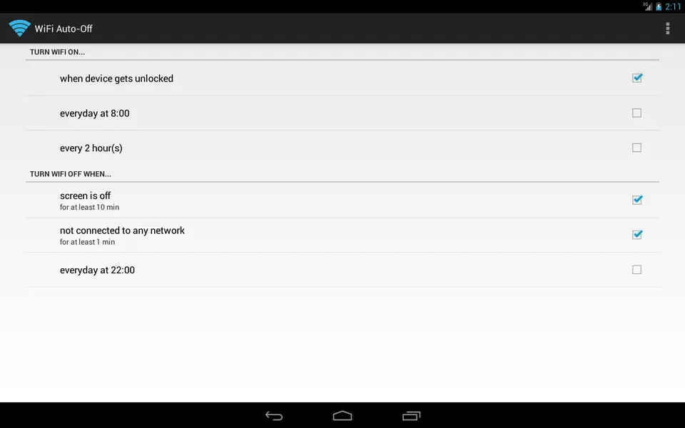 Screenshot 4 von WiFi Automatic