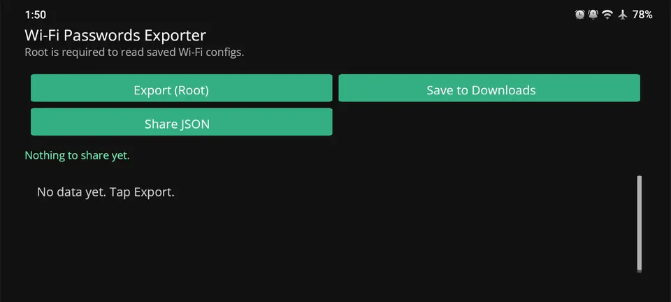 Screenshot 3 von WiFi Exporter