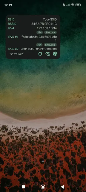 Screenshot 3 von WiFi Widget