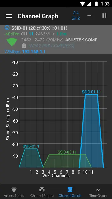 Screenshot 4 von WiFiAnalyzer