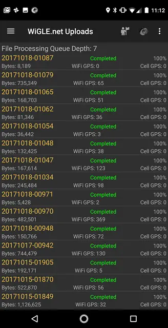 Screenshot 3 of WiGLE WiFi Wardriving FOSS