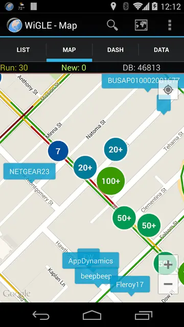 Screenshot 4 of WiGLE WiFi Wardriving FOSS