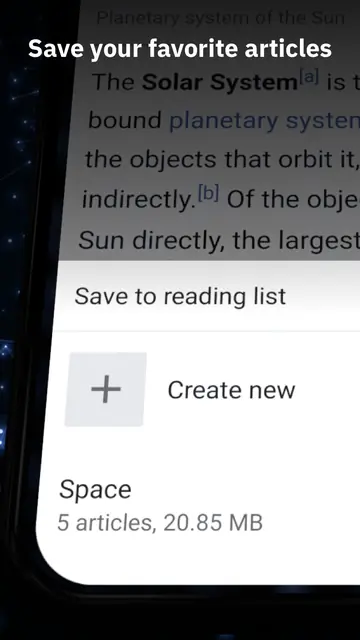 Screenshot 1 of Wikipedia