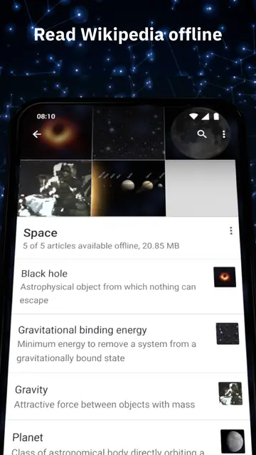 Screenshot 2 of Wikipedia