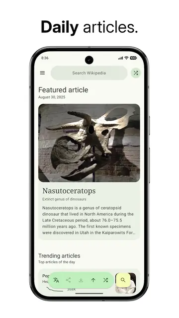Screenshot 3 of WikiReader