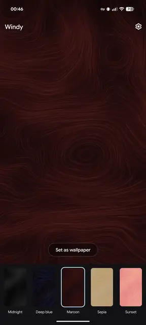 Screenshot 4 of Windy Live Wallpaper