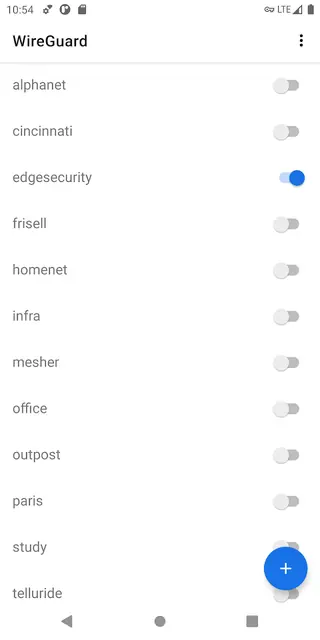 Screenshot 1 of WireGuard