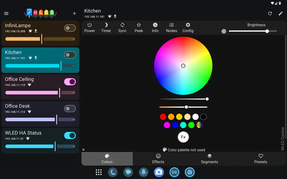 Screenshot 1 of WLED