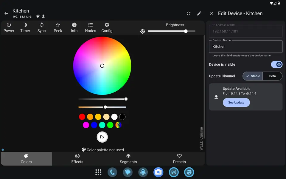 Screenshot 2 of WLED