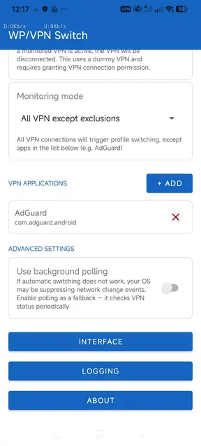 Screenshot 2 von Work Profile VPN Switcher