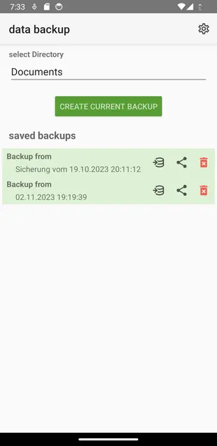 Screenshot 1 von Working Time Account