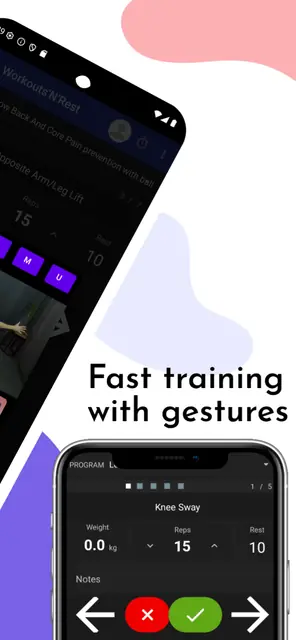 Screenshot 2 of Workouts'N'Rest