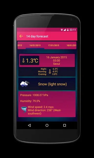 Screenshot 1 von World Weather