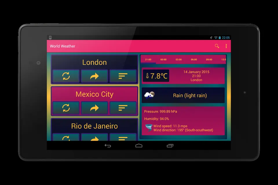 Screenshot 3 von World Weather