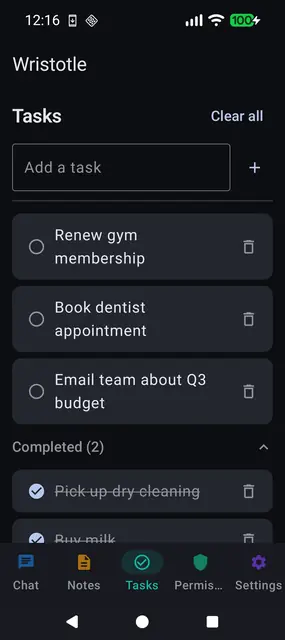 Screenshot 4 von Wristotle Companion