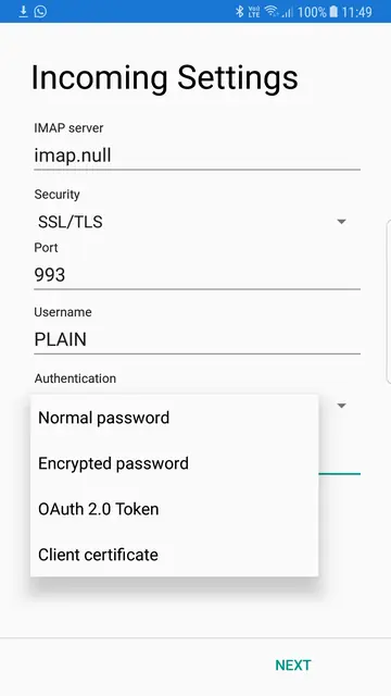 Screenshot 3 of XryptoMail