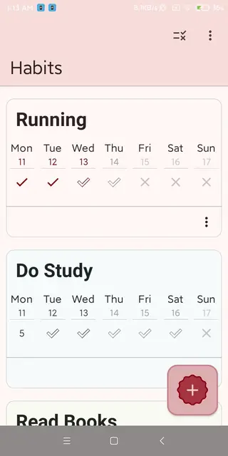 Screenshot 2 von YA Habit Tracker