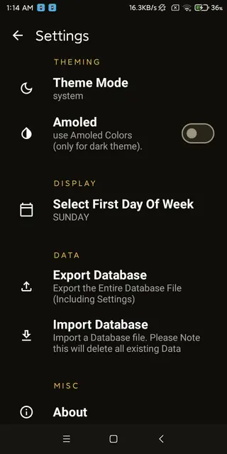 Screenshot 4 von YA Habit Tracker
