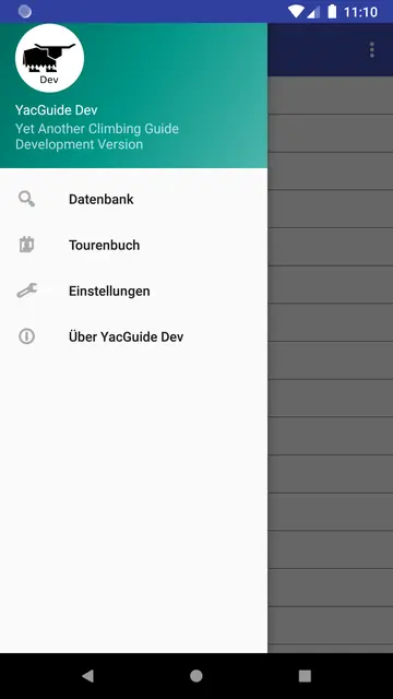 Screenshot 1 of YacGuide Dev