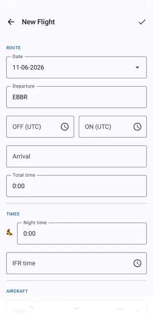 Screenshot 3 von YAPL — Yet Another Pilot Log