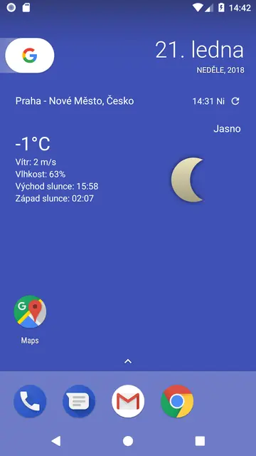 Screenshot 1 of Your local weather