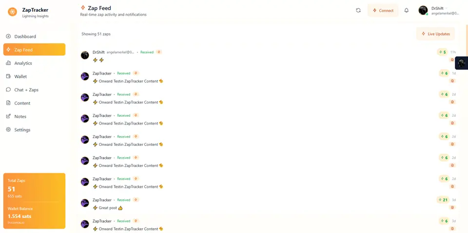 Screenshot 3 von Zap Tracker