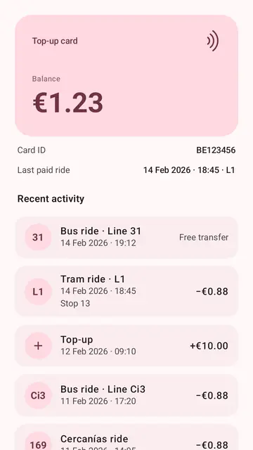 Screenshot 2 von Zaragoza Tarjeta Bus
