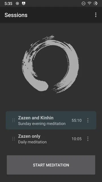 Screenshot 2 of Zazen Meditation Timer