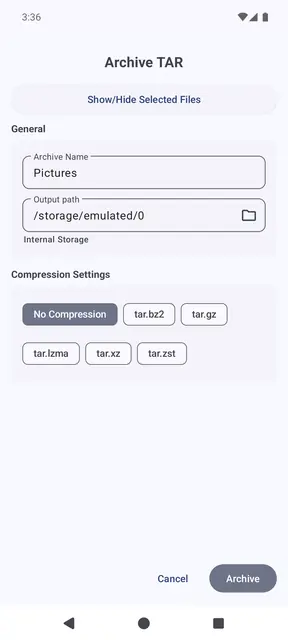 Screenshot 4 of ZipXtract