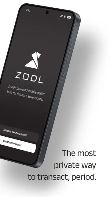 Screenshot 3 von Zodl: Zcash Wallet